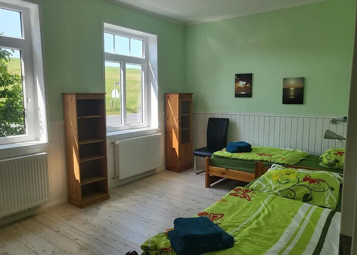 아파트 Urlaub Im Blauen Haus *