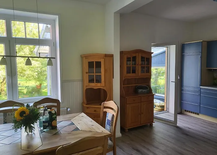 Urlaub Im Blauen Haus 아파트 *