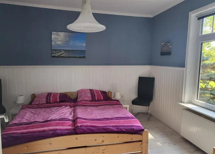 아파트 Urlaub Im Blauen Haus Sehestedt (Lower-Saxony)